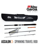 Abu Garcia Super Ascalon 3 4-PC Spin Travel Rod