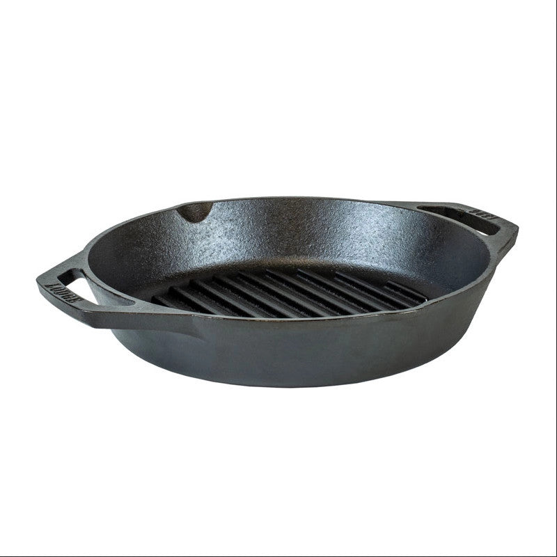 Lodge Cast Iron Grill Pans - Round & Square Models