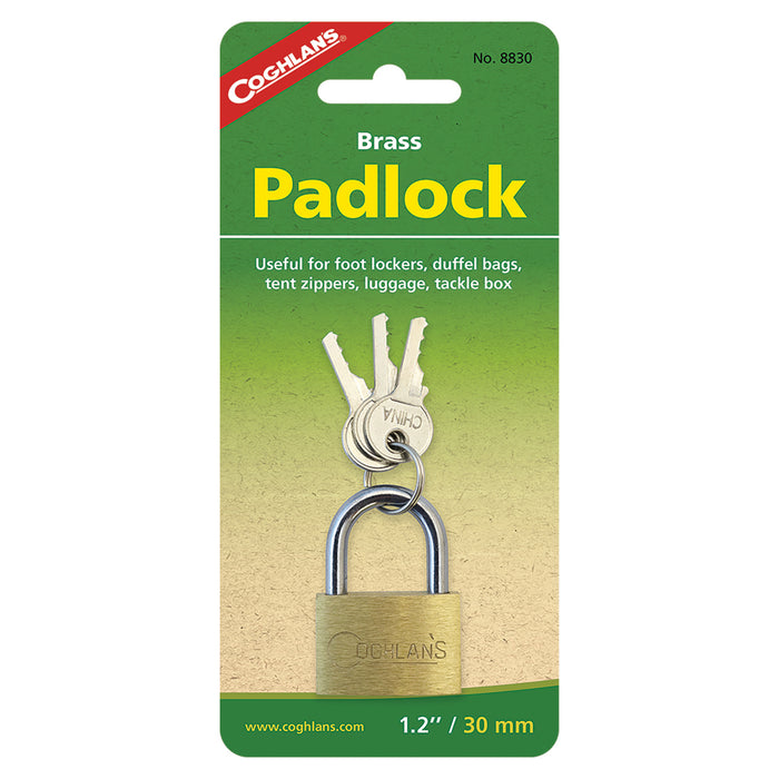 Coghlans Brass Padlock 30mm (Small)