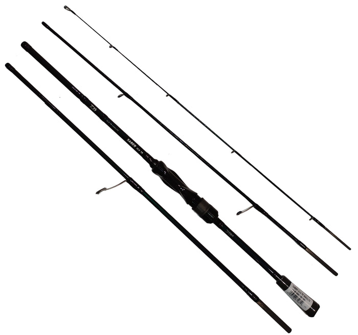 Daiwa Saber ULG Ultralight Travel Spinning Rods 4-piece