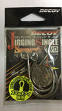 Decoy Jigging Single Hooks JS-1 (Sz 1/0 - 7/0)