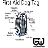 Grim Workshop First Aid Dog Tag