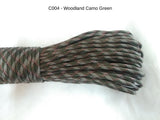 550 Paracord 100ft Camo Colours