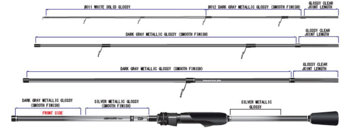 Daiwa Aerolite 4-pc Travel Rod Spinning Ultralight Light