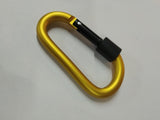 Carabiner with Screw Lock Gate