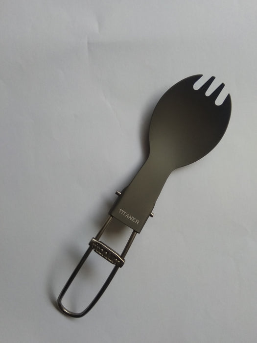 Titanium Folding Spork