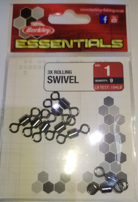 Berkley 3X Rolling Swivel Size 1