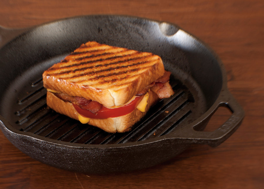 Lodge Cast Iron Grill Pans - Round & Square Models