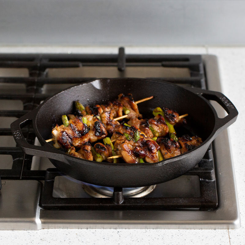 Lodge Cast Iron Grill Pans - Round & Square Models