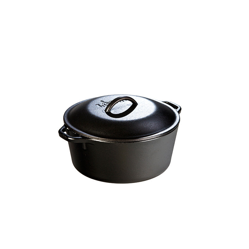 Lodge Cast Iron Dutch Oven - 1, 2 & 5 quarts - Stove Top Models - Made in USA