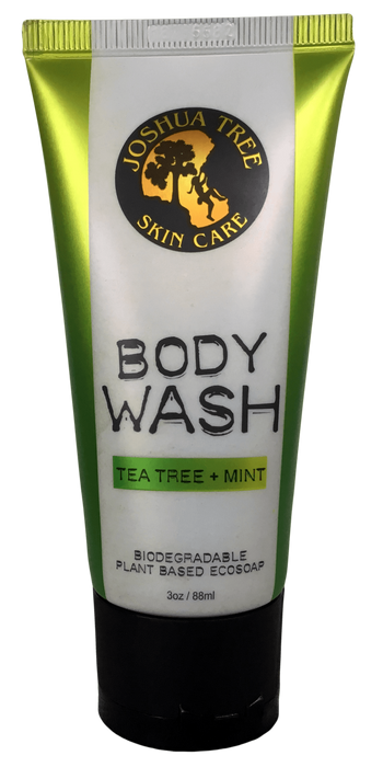Joshua Tree Organic Tea Tree + Mint Body Wash 88ml