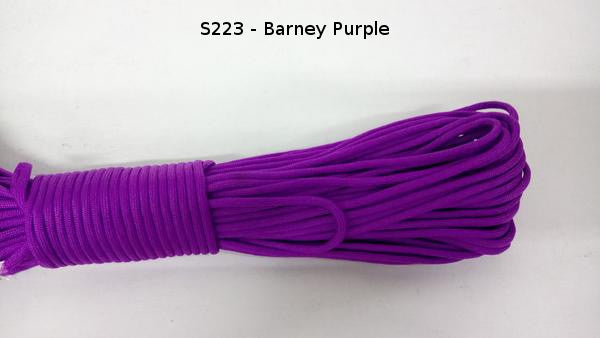 550 Paracord 100ft Solid Colours