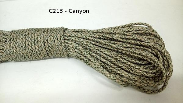 550 Paracord 100ft Camo Colours