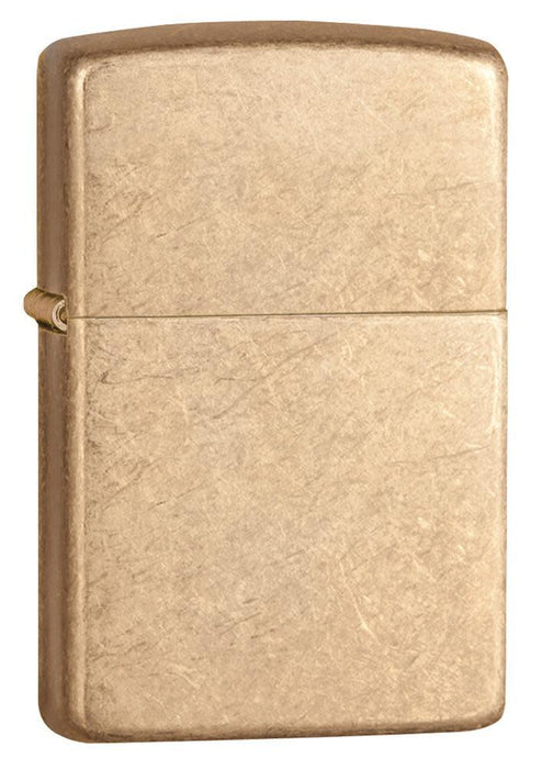 Zippo Armor Tumbled Brass Lighter