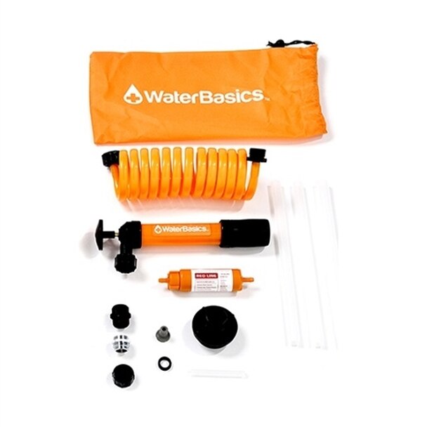 Aquamira WaterBasics RED Line Emergency Pump