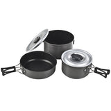 Chinook Ridge Hard Anodized Med Cookset - Nalno.com Outdoor Equipment - 1