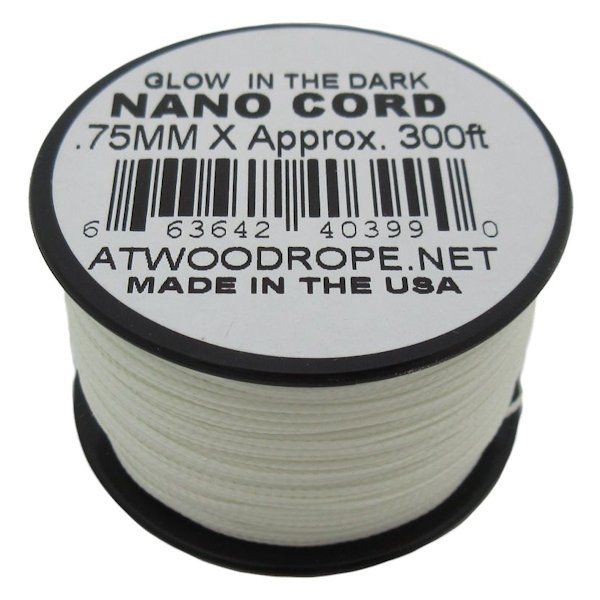 Atwood Nano Cord Glow in Dark 0.75mm 91m