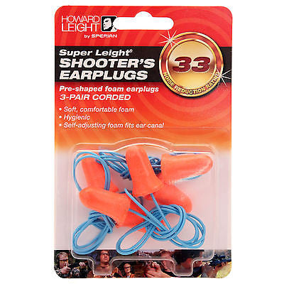 Howard Leigh Super Leigh 3 pack Ear Plugs