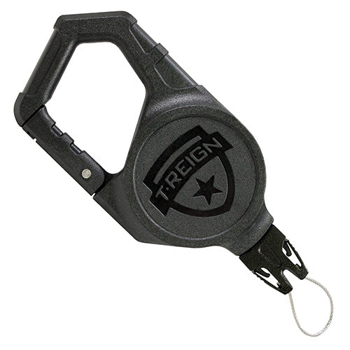 T-Reign Integrated Retractable Gear Tether SD Carabiner 90cm
