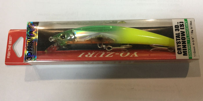 Yozuri Crystal 3D Minnow Floating 110mm